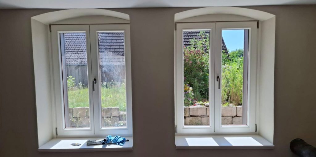 Fensterputzer Borchen – Vorher-Nachher-Vergleich einer professionellen Fensterreinigung